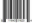 Barcode Image for UPC code 811640016234. Product Name: DuroMax XP13000HX 13 000 Watt Portable Dual Fuel Gas Propane CO Alert Generator