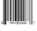 Barcode Image for UPC code 814513022837. Product Name: Celeb Luxury- Viral Vivid Magenta Hybrid Toner Conditioner 8.25 Oz
