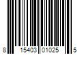 Barcode Image for UPC code 815403010255. Product Name: Majesco Holdings  Inc Monster High: 13 Wishes