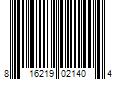 Barcode Image for UPC code 816219021404
