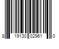 Barcode Image for UPC code 819130029610. Product Name: Hisense 35-Pint 2-Speed Dehumidifier ENERGY STAR (For Rooms 1501- 3000 sq ft) | DH5022K1W