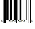 Barcode Image for UPC code 821808041398. Product Name: Bestway Hydro Force 91 Inch Adjustable Aluminum Kayak Paddle  Black/White