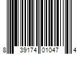 Barcode Image for UPC code 839174010474. Product Name: Nudestix Nudies All Over Face Color - Glow - Brown Sugar  Baby (bronzed sun-kiss)