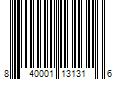 Barcode Image for UPC code 840001131316