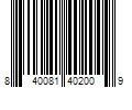 Barcode Image for UPC code 840081402009