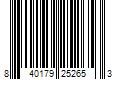 Barcode Image for UPC code 840179252653