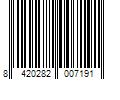 Barcode Image for UPC code 8420282007191. Product Name: Salerm Vison Permanent Coloring Cream (2.3 oz) - 8-00 - Light Blonde