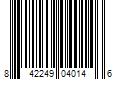 Barcode Image for UPC code 842249040146. Product Name: Madison Double-Blackout Back-Tab Panel w/Wand, 106" x 84", Driftwood