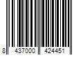 Barcode Image for UPC code 8437000424451