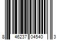 Barcode Image for UPC code 846237045403. Product Name: BodyGuardz ScreenGuardz Pure Glass for Apple iPad Mini 4th Gen - Clear