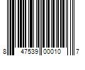 Barcode Image for UPC code 847539000107