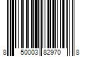 Barcode Image for UPC code 850003829708. Product Name: IcelandicPlus LLC Icelandic+ Cod Skin 10  Long Hand Wrapped Dog Chew Stick  2-Pack  3.2-oz Bag