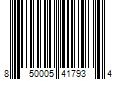 Barcode Image for UPC code 850005417934. Product Name: Sun Biomass CurlSmith Shine Oil 2fl oz