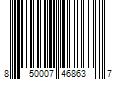 Barcode Image for UPC code 850007468637. Product Name: Hero Cosmetics Mighty Patch Micropoint for Dark Spot Patches