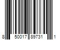 Barcode Image for UPC code 850017897311. Product Name: Flex Seal 8 in. x 25 ft. Flex Tape MAX Black Strong Rubberized Waterproof Tape, 3-Pack