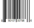 Barcode Image for UPC code 850107007866. Product Name: Keysmart Flex Plastic Key Holder - Black Black, Silver