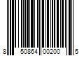 Barcode Image for UPC code 850864002005. Product Name: SweatBlock Clinical Protection DRIBOOST Antiperspirant Wipes  10ct Box