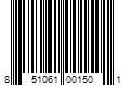 Barcode Image for UPC code 851061001501. Product Name: Kurt Manufacturing Kinetic T750C Fixed Bike Trainer Riser Ring