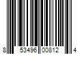 Barcode Image for UPC code 853496008124. Product Name: DJ & A DJ and A Lightly Cooked and Seasoned Shiitake Mushroom Crisps 10.58 Ounce