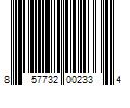Barcode Image for UPC code 857732002334