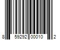 Barcode Image for UPC code 859292000102