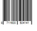 Barcode Image for UPC code 8711600504141. Product Name: Rexona Maximum Protection Confidence Antiperspirant Deodorant Cream with 48 Hours Protection 45 ml Pack of 1