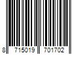 Barcode Image for UPC code 8715019701702. Product Name: Basil MIK Carrier Plate - Luggague Carrier Plate  Black - 70170