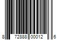 Barcode Image for UPC code 872888000126