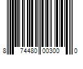 Barcode Image for UPC code 874480003000. Product Name: Tuff Stuff 110 gal. Super-Duty Oval Stock Tank