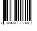 Barcode Image for UPC code 8809530070499