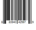 Barcode Image for UPC code 883940425979. Product Name: HONEYWELL SAFETY Honeywell Ratchet Hard Hat Yellow