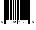 Barcode Image for UPC code 884381221748