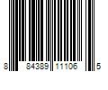Barcode Image for UPC code 884389111065. Product Name: Medline Industries Medline Remedy Clinical Skin Cream  Vanilla Scent  16 fl oz  Moisturizing Face and Body Cream for All Ages