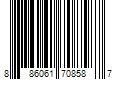 Barcode Image for UPC code 886061708587