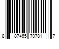 Barcode Image for UPC code 887465707817