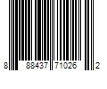Barcode Image for UPC code 888437710262. Product Name: Boraam Boulder Wood Dining Side Chairs - Barnwood Wire-Brush Finish - Set of 2