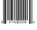 Barcode Image for UPC code 891742002069. Product Name: Pan s - Mushroom Jerky Applewood BBQ - 2.2 oz.