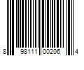 Barcode Image for UPC code 898111002064