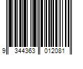 Barcode Image for UPC code 9344363012081. Product Name: TuffBlock 2-1/2-in Black Polyethylene Rail Foot Block | TUFFB01