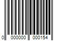 Barcode Image for UPC code 0000000000154