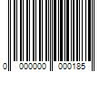 Barcode Image for UPC code 0000000000185