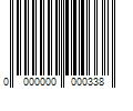 Barcode Image for UPC code 0000000000338