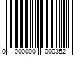 Barcode Image for UPC code 0000000000352