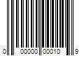 Barcode Image for UPC code 000000000109