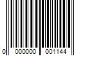 Barcode Image for UPC code 0000000001144