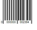 Barcode Image for UPC code 0000000002394