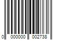 Barcode Image for UPC code 0000000002738