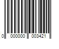 Barcode Image for UPC code 0000000003421