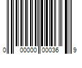 Barcode Image for UPC code 000000000369