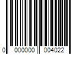 Barcode Image for UPC code 00000000040228